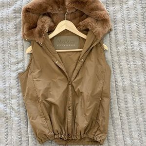 MaxMara Rainwear hooded vest